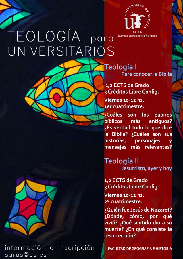 Teología I-II 2016-2017 cartel