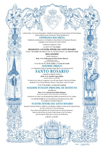 Convocatoria Octubre 2019